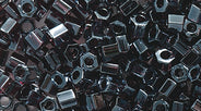 8SD396-HCR: Miyuki Hex Dark Smoky Amethyst LSTR 8/0 8c-1712 25GM