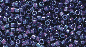 14SD897R: DB135 Delica Metallic Midnight Purple 11/0 - 9GM