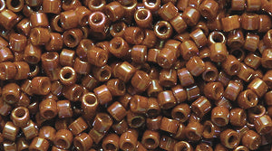 14SD355-GR: DB2273 Delica Glazed Opaque Pecan 11/0 - 9GM
