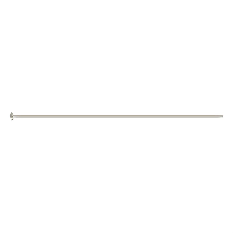 22FI60-2SS: Head Pin Sterling Silver 2 Inch 22GA - 25PPK