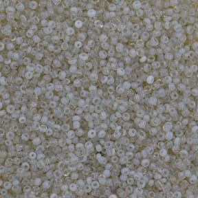 Antique Venetian Micro Seed Bead Opaline Spring Green #2 - 10 Grams