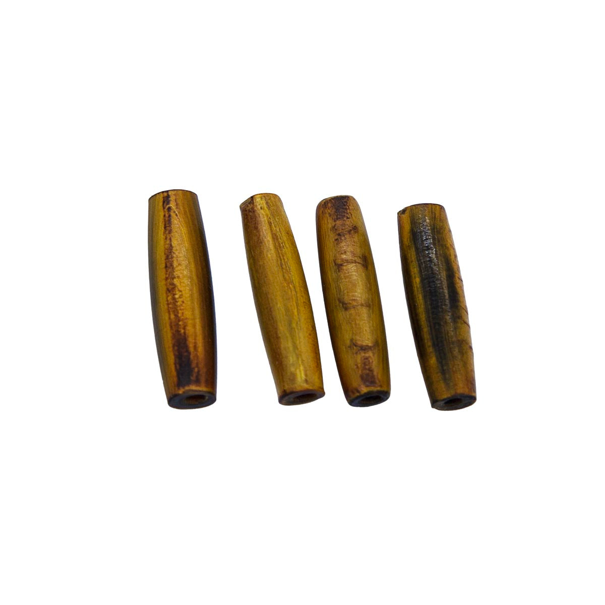 24HP153: Horn Pipe Burnt 1 Inch 40 Pieces