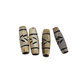 24HP155-C1: Horn Pipe With Carving 1 Inch 25 Pieces