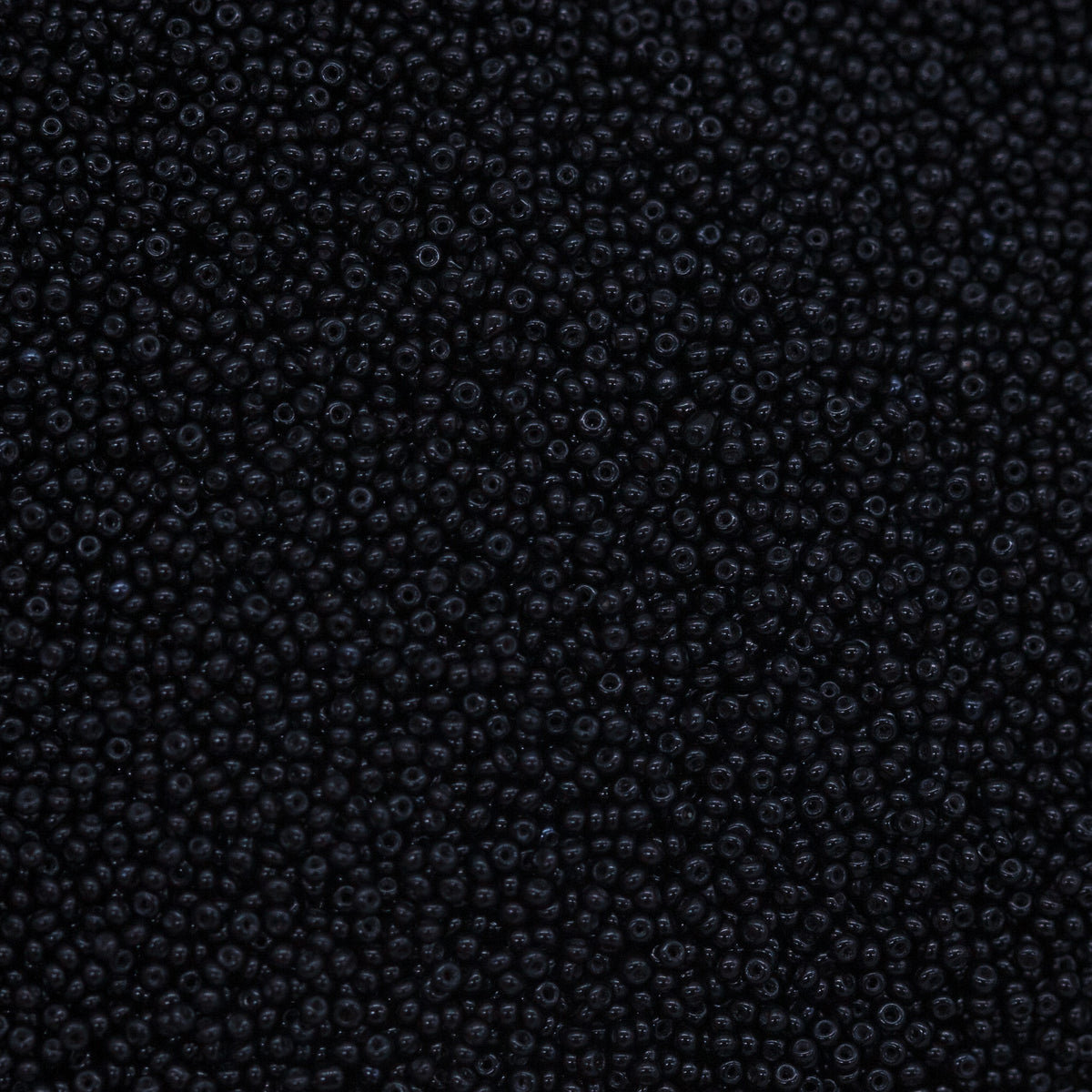 24SV109: Antique Venetian Micro Seed Bead Black 24/0 - 10 Grams