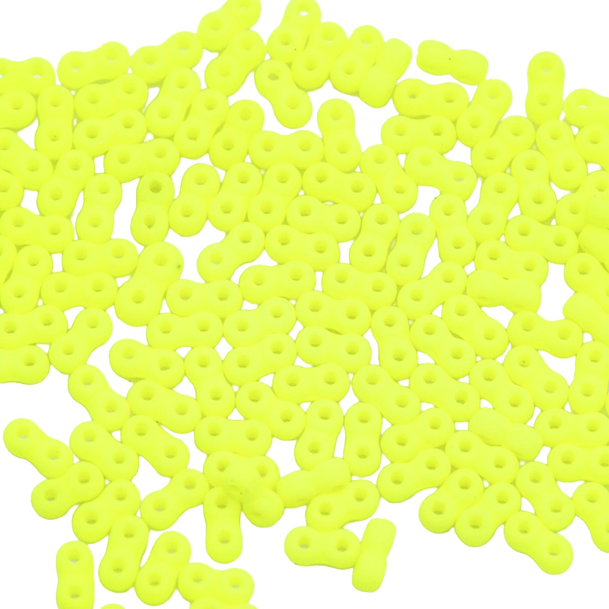 25TQ622-NM: Czech Infinity Neon Yellow Matte 2x5mm - 1200 Pieces