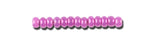 10SB197-2S: CZ Seed Bead Dyed Luster Purple 10/0 10 Hank