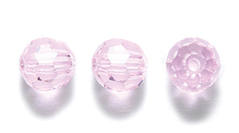 6CC293R: Preciosa Crystal Pink Sapphire 6mm-12PC