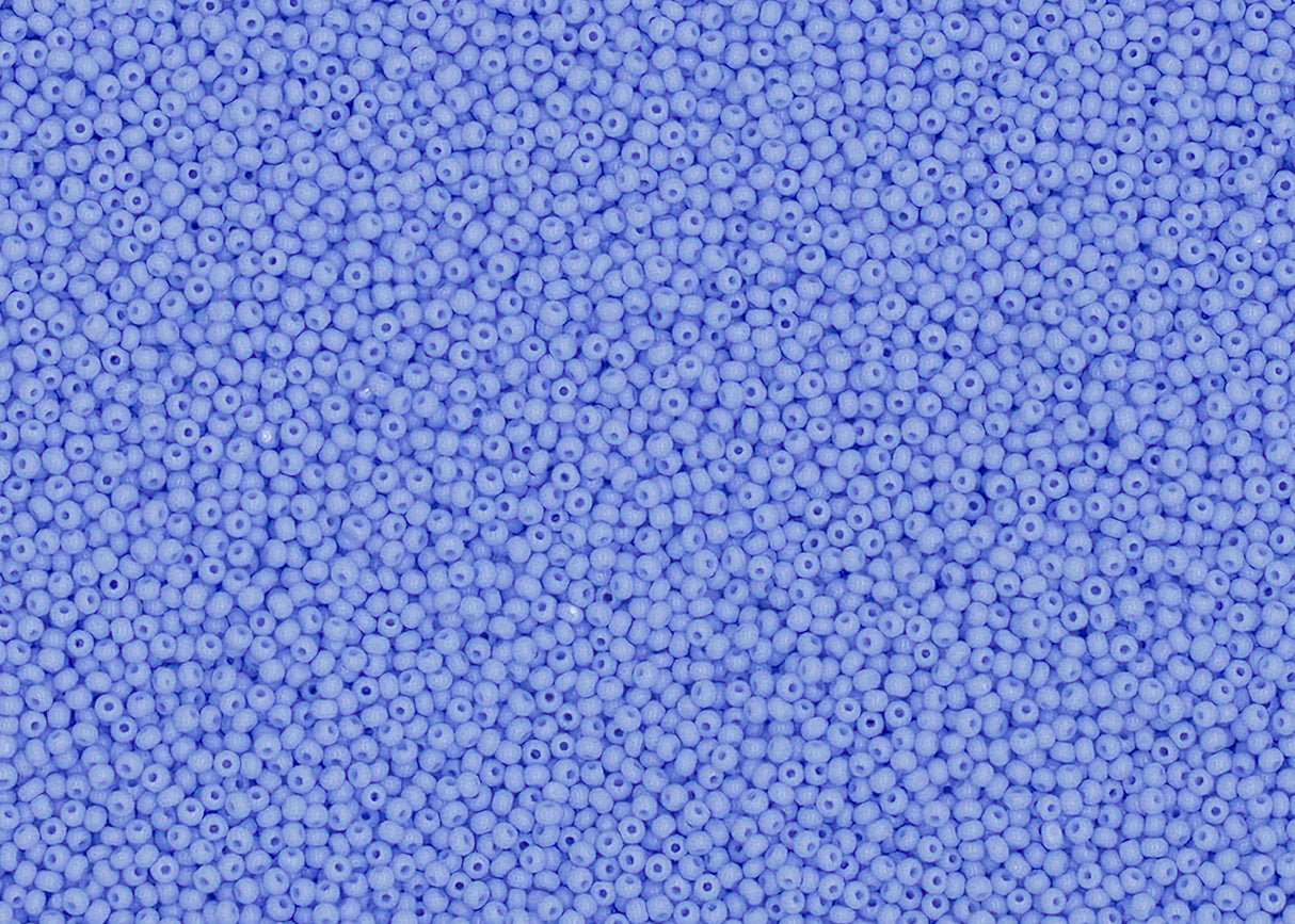 13SB160-CLR: CZ Seed Bead Charlotte Pale Blue 13/0 10GM