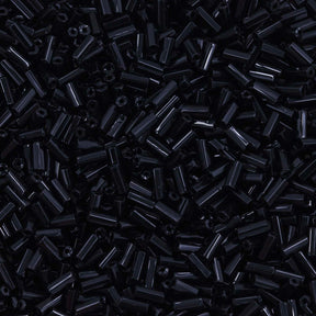 2BB109-L: Czech Hexagon Bugle Black #2 - 50GM