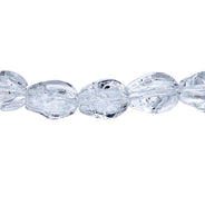 2CG212: 12mm Crystal Skull Beads 15.5"