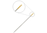 2FI281-10: Japanese Beading Needle Gold Eye #10 - 25 PPK