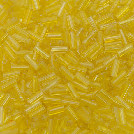 2SV100-20: Vintage Venetian Bugle Tr Yellow #2 250 Grams