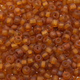 2SV254-1: Vintage Venetian Transparent Raw Sienna #1 SQ Hole 2/0 500 Grams