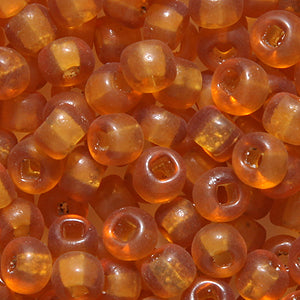 2SV254-2Q: Vintage Venetian Transparent Raw Sienna #2 SQ Hole 2/0 500 Grams