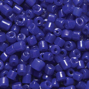 2SV6170-14R: Vintage Venetian Bugle Opaque Blue #1 2mm 50 Gram Bag