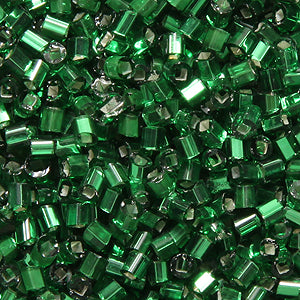 2SV6484-2: Vintage Venetian BUGLE S/L Green #2 2mm 500 Grams