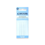JNEED225-FINE: Beadalon Big Eye Needle Fine .41mm 2.25" - 4PPK