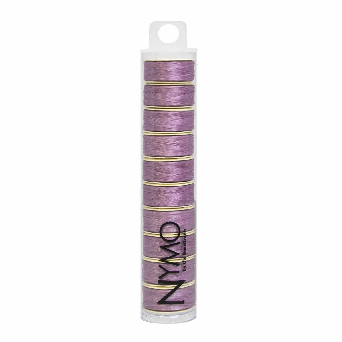 30TN196-B: Thread Nymo Light Purple Size D 64yd Bobbin -10PPK
