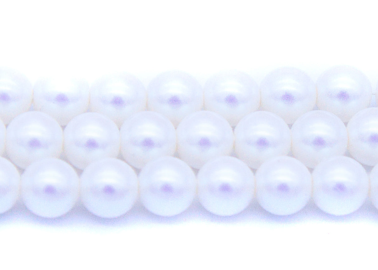 4GP611-I: CZ Glass Pearl Iridescent White 4mm 600PC