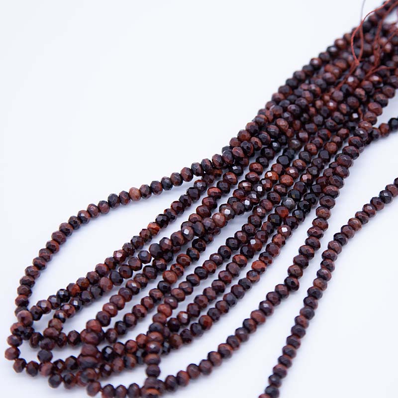 72ST421-WF: Red Tiger Eye FC Rondelle 3x5mm