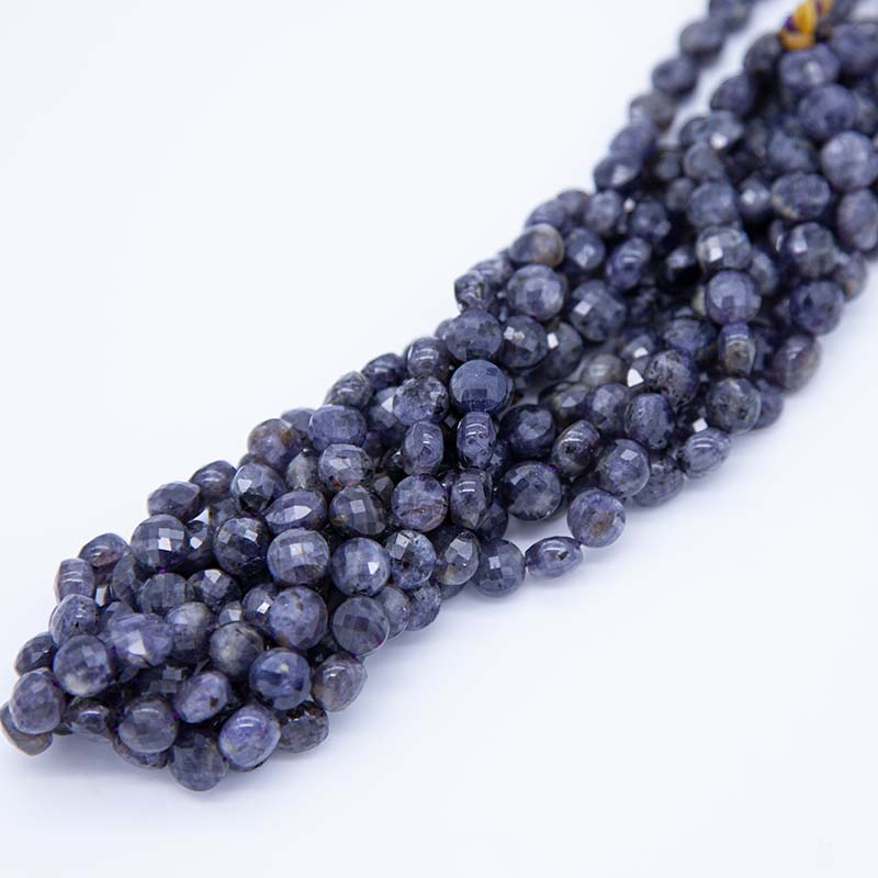 8ST486-CWF: Iolite FC Coin 8mm