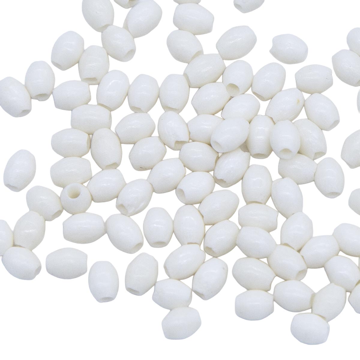 31BN114: Bone Smooth Oval 3x5mm High Quality 100 Pieces