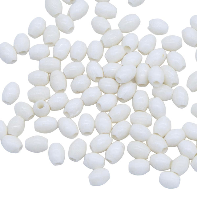 31BN114: Bone Smooth Oval 3x5mm High Quality 100 Pieces