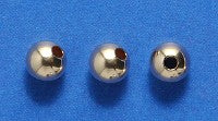 5MR855-GF: Round Smooth GLD FLL 5mm 10PC