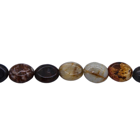 32ST451: Cherry Creek Jasper Oval 8x10mm