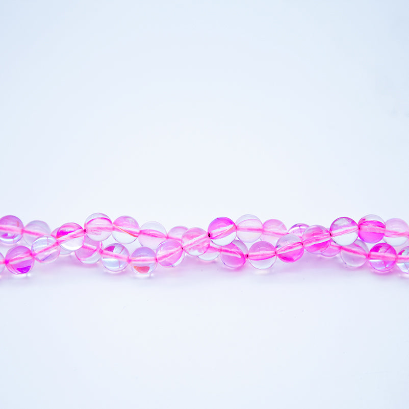 8CD592: Mystic Aura Quartz Pink 8mm