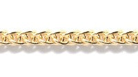 42CX0854: Woven Byzantine Chain 3mm GLD