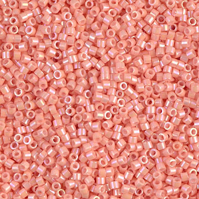 14SD336-PLR: DB207 Delica OP Peach LSTR 11/0 - 9GM