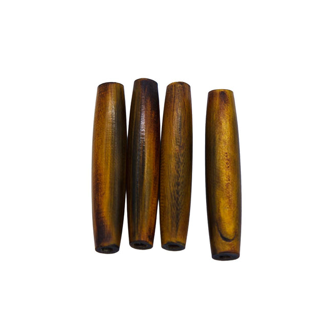36HP153: Horn Pipe Burnt 1-1/2 Inch 25 Pieces