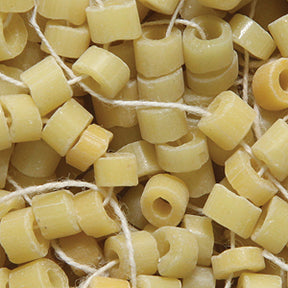 37SV120-9R: Vintage Venetian Yellow #9 3x4mm Greasy 50 Gram Bag