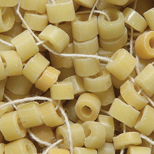 37SV120-9R: Vintage Venetian Yellow #9 3x4mm Greasy 50 Gram Bag