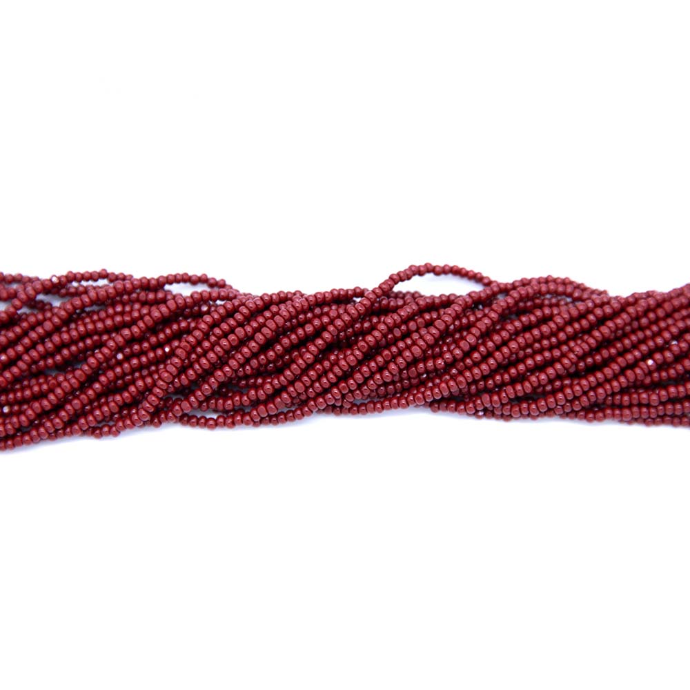 11SB154-C:  CZ Seed Bead True Cut Op Brown 11/0 - 6HK