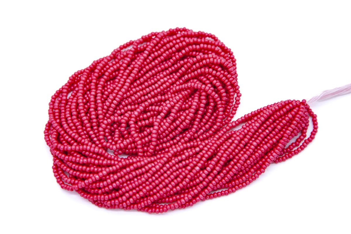 11SB145-ITR: CZ Seed Bead Terra Intensive Red 11/0-1HK