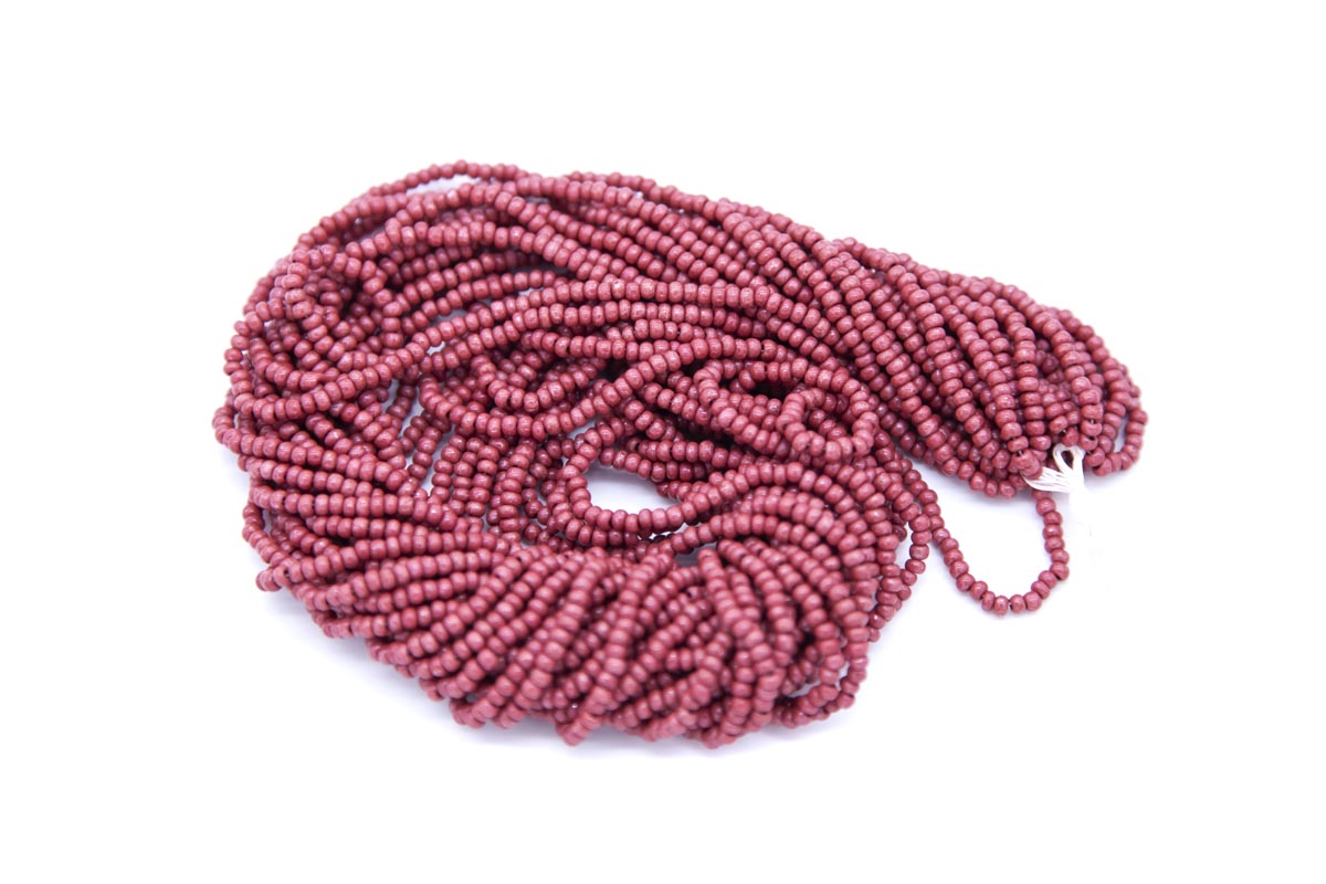 10SB147-ITR: CZ Seed Bead Terra Intensive Mahogany 10/0