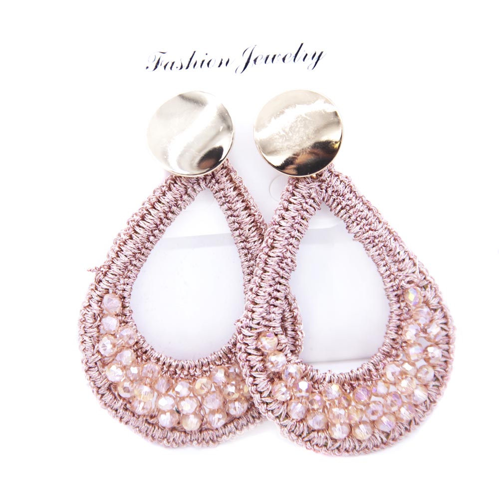 EAR1-192: Earring Rose Gold Drop 3 Inches