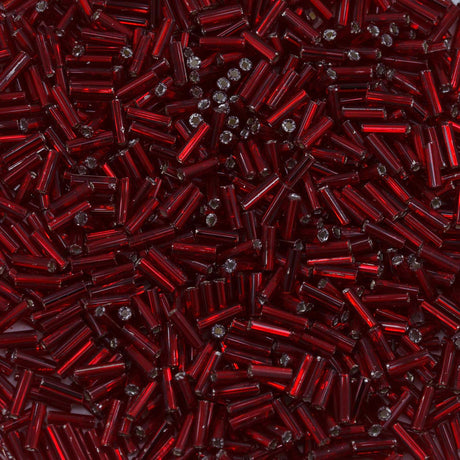 3BB442-L: CZ Bugle SIL Line Ruby #3 Loose-100GM