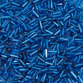 3BB466-L: Czech Bugle Silverlined Dark Aqua #3 - 50GM