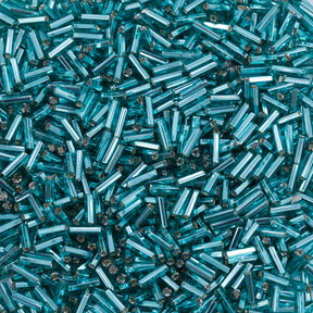 3BB467-L: Czech Bugle Silverlined Abyss Aqua #3 - 50GM