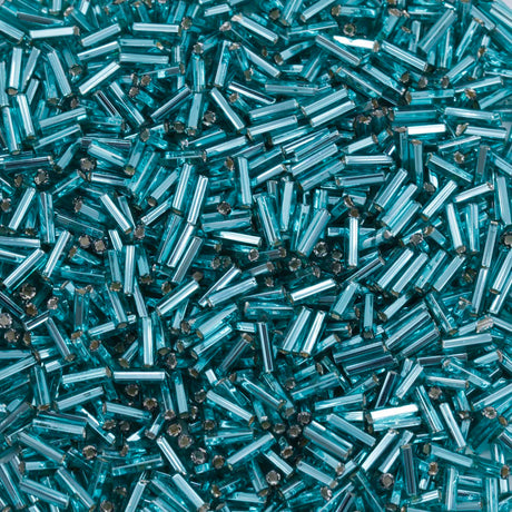 3BB467-L: Czech Bugle Silverlined Abyss Aqua #3 - 50GM