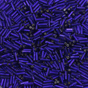 3BB478-L: Czech Bugle Silverlined Cobalt #3 - 50GM