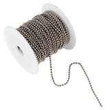 3CX815-100: Ball Chain #6 Nickel 3.2mm 100' Spool