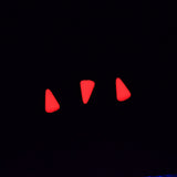 3DP638-NM: CZ Spike Neon Orange Matte 4x7-5x8mm 200PC