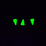 3DP684-NM: CZ Spike Neon Green Matte 4x7-5x8mm 200PC