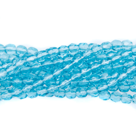 3FC266-1: CZ FC RD Capri Blue 3mm - 600PC