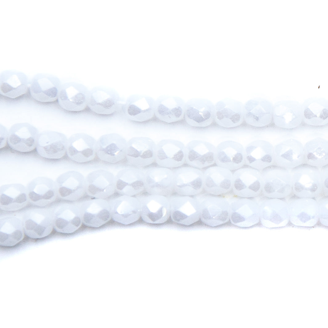 3FC312-WA: CZ FC RD White Wedding Luster 3MM - 600PC