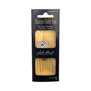 3FI281-10: Needle Sharp Gold Eye #10 6PPK With Threader